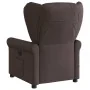 Sillón reclinable de masaje eléctrico tela marrón oscuro von , Sessel - Ref: Foro24-3303369, Preis: 260,21 €, Rabatt: %
