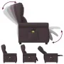 Sillón reclinable de masaje eléctrico tela marrón oscuro von , Sessel - Ref: Foro24-3303369, Preis: 260,21 €, Rabatt: %