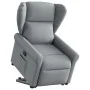 Sillón reclinable elevable de tela gris claro de , Sillones - Ref: Foro24-3303374, Precio: 279,92 €, Descuento: %