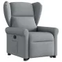 Sillón reclinable elevable de tela gris claro de , Sillones - Ref: Foro24-3303374, Precio: 279,92 €, Descuento: %