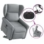 Sillón reclinable elevable de tela gris claro de , Sillones - Ref: Foro24-3303374, Precio: 279,92 €, Descuento: %