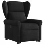 Sillón reclinable elevable tela negro de , Sillones - Ref: Foro24-3303376, Precio: 291,67 €, Descuento: %