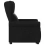 Sillón reclinable elevable tela negro de , Sillones - Ref: Foro24-3303376, Precio: 291,67 €, Descuento: %