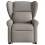 Sillón reclinable elevable tela gris taupe de , Sillones - Ref: Foro24-3303381, Precio: 293,84 €, Descuento: %