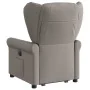 Sillón reclinable elevable tela gris taupe de , Sillones - Ref: Foro24-3303381, Precio: 293,84 €, Descuento: %