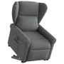 Sillón eléctrico reclinable elevable de tela gris oscuro de , Sillones - Ref: Foro24-3303395, Precio: 330,33 €, Descuento: %