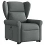 Sillón eléctrico reclinable elevable de tela gris oscuro de , Sillones - Ref: Foro24-3303395, Precio: 330,33 €, Descuento: %