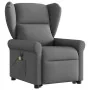 Sillón de masaje eléctrico reclinable elevable tela gris oscuro de , Sillones - Ref: Foro24-3303405, Precio: 346,67 €, Descue...