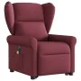 Sillón de masaje eléctrico reclinable elevable tela rojo tinto de , Sillones - Ref: Foro24-3303407, Precio: 343,42 €, Descuen...