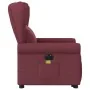 Sillón de masaje eléctrico reclinable elevable tela rojo tinto de , Sillones - Ref: Foro24-3303407, Precio: 343,42 €, Descuen...
