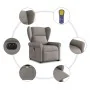 Sillón de masaje eléctrico reclinable elevable tela taupé de , Sillones - Ref: Foro24-3303411, Precio: 346,39 €, Descuento: %