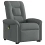 Silla de masaje reclinable de pie de tela gris oscuro de , Sillones - Ref: Foro24-3303265, Precio: 281,66 €, Descuento: %