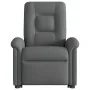 Silla de masaje reclinable de pie de tela gris oscuro de , Sillones - Ref: Foro24-3303265, Precio: 281,66 €, Descuento: %