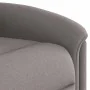 Sillón reclinable de masaje elevable tela gris taupé de , Sillones - Ref: Foro24-3303271, Precio: 294,84 €, Descuento: %