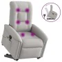 Sillón de masaje reclinable de pie de tela gris nube von , Sessel - Ref: Foro24-3303273, Preis: 294,59 €, Rabatt: %