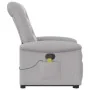 Sillón de masaje reclinable de pie de tela gris nube von , Sessel - Ref: Foro24-3303273, Preis: 294,59 €, Rabatt: %