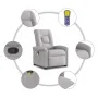 Sillón de masaje reclinable de pie de tela gris nube von , Sessel - Ref: Foro24-3303273, Preis: 294,59 €, Rabatt: %