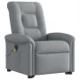 Sillón de masaje eléctrico reclinable elevable tela gris claro de , Sillones - Ref: Foro24-3303284, Precio: 345,02 €, Descuen...