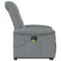 Sillón de masaje eléctrico reclinable elevable tela gris claro de , Sillones - Ref: Foro24-3303284, Precio: 345,02 €, Descuen...