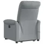 Sillón de masaje eléctrico reclinable elevable tela gris claro de , Sillones - Ref: Foro24-3303284, Precio: 345,02 €, Descuen...