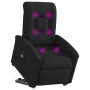 Sillón de masaje eléctrico reclinable elevable tela negro de , Sillones - Ref: Foro24-3303286, Precio: 347,10 €, Descuento: %