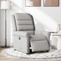 Sillón reclinable eléctrico de tela gris nube de , Sillones - Ref: Foro24-3303303, Precio: 242,61 €, Descuento: %