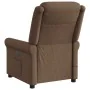 Sillón reclinable de masaje eléctrico tela marrón de , Sillones - Ref: Foro24-3303308, Precio: 246,46 €, Descuento: %