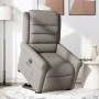Sillón eléctrico reclinable elevable de tela gris taupe de , Sillones - Ref: Foro24-3303341, Precio: 347,23 €, Descuento: %