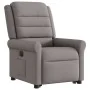 Sillón eléctrico reclinable elevable de tela gris taupe de , Sillones - Ref: Foro24-3303341, Precio: 347,23 €, Descuento: %