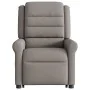 Sillón eléctrico reclinable elevable de tela gris taupe de , Sillones - Ref: Foro24-3303341, Precio: 347,23 €, Descuento: %