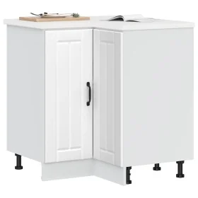 Mueble bajo esquinero de cocina Lucca madera ingeniería blanca de , Armarios de cocina - Ref: Foro24-853747, Precio: 107,31 €...
