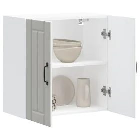 Armario de pared de cocina Lucca madera ingeniería blanca de , Armarios de cocina - Ref: Foro24-853817, Precio: 53,23 €, Desc...