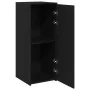 Armario de madera de ingeniería negro 40x45x103,5 cm de , Taquillas y armarios de almacenamiento - Ref: Foro24-859034, Precio...