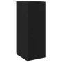 Armario de madera de ingeniería negro 40x45x103,5 cm de , Taquillas y armarios de almacenamiento - Ref: Foro24-859034, Precio...