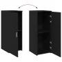 Armario de madera de ingeniería negro 40x45x103,5 cm de , Taquillas y armarios de almacenamiento - Ref: Foro24-859034, Precio...