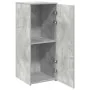Armario de madera de ingeniería gris hormigón 40x45x103,5 cm de , Taquillas y armarios de almacenamiento - Ref: Foro24-859036...