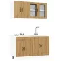 Mueble de cocina Kalmar 4 piezas artesanal roble de , Armarios de cocina - Ref: Foro24-3314860, Precio: 300,47 €, Descuento: %