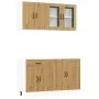 Mueble de cocina Kalmar 4 piezas artesanal roble de , Armarios de cocina - Ref: Foro24-3314860, Precio: 300,47 €, Descuento: %