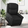 Sillón reclinable vertical de cuero sintético negro brillante de , Sillones - Ref: Foro24-3303418, Precio: 292,22 €, Descuent...