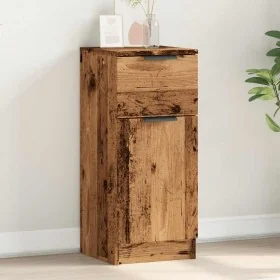 Aparador madera de ingeniería madera envejecida 30x30x70 cm von , Sideboards - Ref: Foro24-856951, Preis: 55,43 €, Rabatt: %