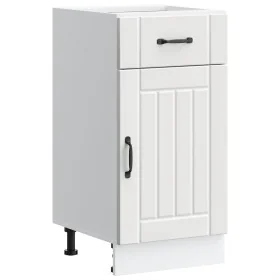 Mueble bajo de cocina Lucca madera de ingeniería blanca de , Armarios de cocina - Ref: Foro24-853707, Precio: 80,53 €, Descue...