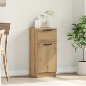 Aparador madera de ingeniería roble artisian 30x30x70 cm by , Sideboards - Ref: Foro24-856953, Price: 54,01 €, Discount: %
