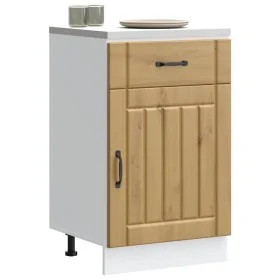 Mueble bajo de cocina Lucca roble artesanal de , Armarios de cocina - Ref: Foro24-853726, Precio: 93,99 €, Descuento: %