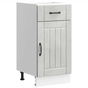 Mueble bajo de cocina Lucca madera contrachapada gris cemento de , Armarios de cocina - Ref: Foro24-853711, Precio: 76,33 €, ...