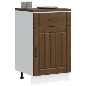 Mueble bajo de cocina Lucca roble marrón de , Armarios de cocina - Ref: Foro24-853724, Precio: 87,40 €, Descuento: %