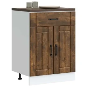Mueble bajo de cocina Lucca roble ahumado de , Armarios de cocina - Ref: Foro24-853732, Precio: 89,43 €, Descuento: %