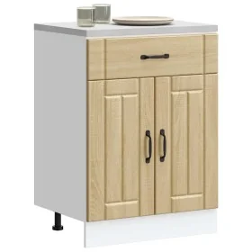 Mueble bajo de cocina Lucca roble sonoma de , Armarios de cocina - Ref: Foro24-853730, Precio: 89,33 €, Descuento: %