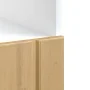Armario de horno Lucca madera artesanal de roble de , Armarios de cocina - Ref: Foro24-853766, Precio: 64,03 €, Descuento: %