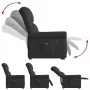 Sillón de masaje elevable eléctrico negro brillante de , Sillones - Ref: Foro24-3303424, Precio: 326,40 €, Descuento: %