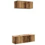 Conjunto de mueble de TV 2 piezas montado la pared madera vieja de , Muebles TV - Ref: Foro24-3329005, Precio: 99,80 €, Descu...
